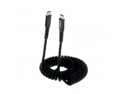 YCU 501 BK Kroucený kabel USB C/C YENKEE