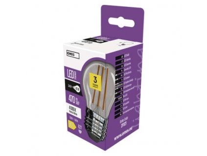 LED FLM MINI GL 3,4W(40W) 470lm E27 NW