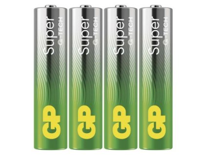 Alkalická baterie GP Super LR03 (AAA)