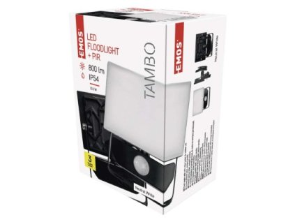 LED REFLEKTOR TAMBO 10,5W 800LM PIR