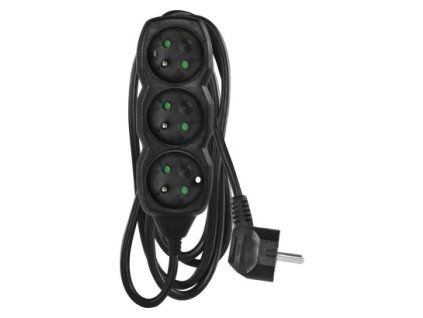 PRODLUŽKA 3Z 2M ČERNÁ