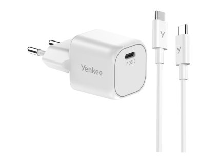 YAC G35wh set VOLT Nabíječka kabel USB C 35W