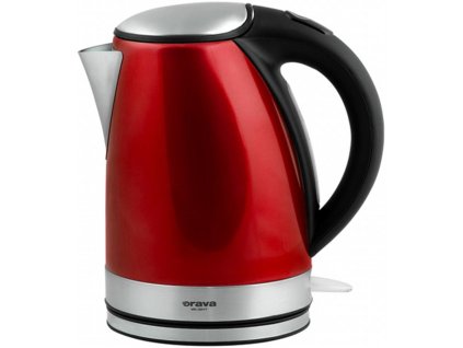 Orava varná konvice 1,7l červený nerez
