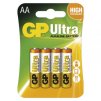 Alkalická baterie GP Ultra AA (LR6)