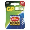 Alkalická baterie GP Ultra Plus AAA (LR03)
