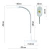 EMOS Lighting LED stolní lampa white & home, bílá Z7523W