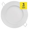 EMOS Lighting LED vestavné svítidlo PROFI, kruhové, bílé, 6W teplá bílá ZD1121
