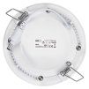 EMOS Lighting LED vestavné svítidlo PROFI, kruhové, bílé, 6W teplá bílá ZD1121