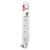 EMOS Prodlužovací kabel 3 m / 5 zásuvek / bílý / PVC / 1 mm2 P0513