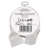 EMOS Prodlužovací kabel 1,5 m / 1 zásuvka / bílý / PVC / 1 mm2 P0111