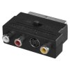 EMOS Redukce SCART na 3x CINCH + SVHS adaptér K9304