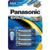 Baterie Panasonic Evolta AAA LR03 4 ks