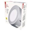 EMOS Lighting LED přisazené svítidlo PROFI, kruhové, stříbrné, 6W neutrální bílá ZM5222