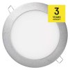 EMOS Lighting LED vestavné svítidlo PROFI, kruhové, bílé, 12,5W neutrální bílá ZD1232
