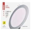 EMOS Lighting LED vestavné svítidlo PROFI, kruhové, bílé, 18W neutrální bílá ZD1242