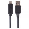 EMOS Rychlonabíjecí a datový kabel USB-A 3.0 / USB-C 3.1, Quick Charge, 1 m, černý SM7021BL