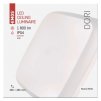 EMOS Lighting LED přisazené svítidlo Dori, čtvercové bílé 18W neut.b.,IP54 ZM4313