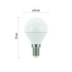 EMOS Lighting LED žárovka Classic Mini Globe 5W E14 studená bílá ZQ1222