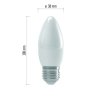 EMOS Lighting LED žárovka Classic Candle 4,1W E27 teplá bílá ZQ3110