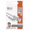 EMOS Nabíjecí a datový kabel USB-A 2.0 / micro USB-B 2.0, 1 m, bílý SM7006W