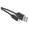 EMOS Rychlonabíjecí a datový kabel USB-A 2.0 / micro USB-B 2.0, Quick Charge, 0,2 m, černý SM7007BL