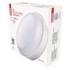 EMOS Lighting LED přisazené svítidlo QARI, kruhové bílé 20W neutrální b., IP65 ZM3010