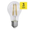 EMOS Lighting LED žárovka Filament A60 8,5W E27 teplá bílá, stmívatelná Z74270D
