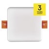 EMOS Lighting LED vestavné svítidlo VIXXO, čtvercové, bílé, 7,5W neutr.b.,IP65 ZV2122