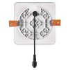 EMOS Lighting LED vestavné svítidlo VIXXO, čtvercové, bílé, 7,5W neutr.b.,IP65 ZV2122