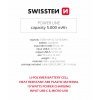 SWISSTEN POWER LINE powerbanka 5 000 mAh, 10 W, černá