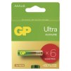 Baterie GP Ultra Alkaline R03 (AAA) 4+2blistr