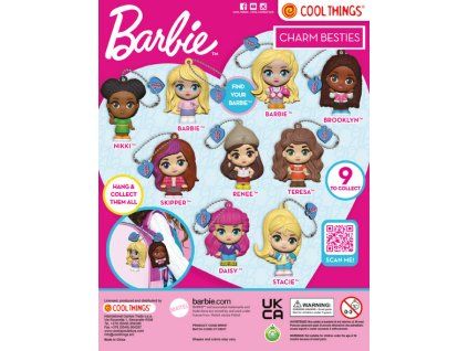 Barbie klíčenky