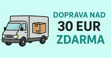 Doprava zdarma nad 30EUR