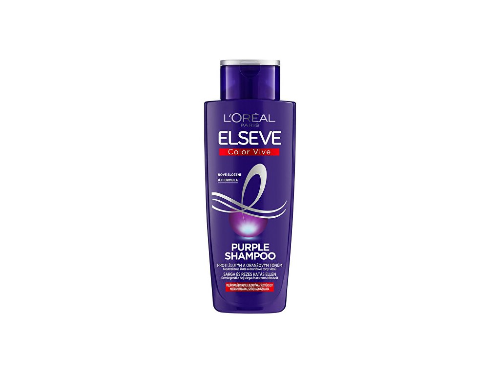 L'Oréal Paris Šampon pro melírované, blond a stříbrné vlasy Elseve Color-Vive Purple  200 ml