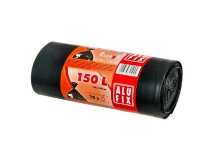 Alufix odpadkové pytle černé 150 l 10 ks