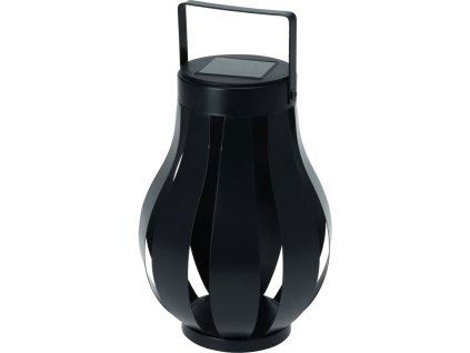 PROGARDEN Solární lucerna LED 19 cm černá KO-AF5000800cern