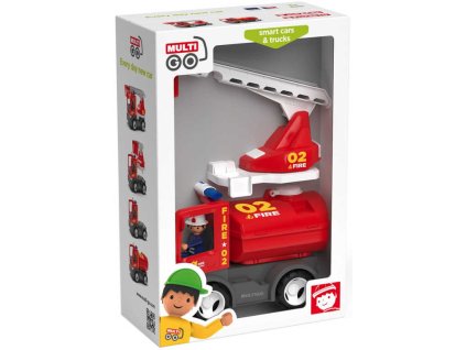 EFKO IGRÁČEK MultiGO FIRE set 2+1 figurka Igráček Hasič s autem