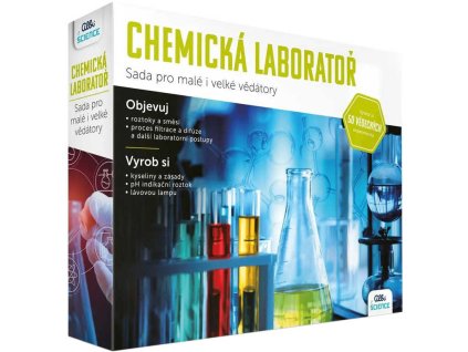 ALBI Science Chemická laboratoř experimentální vědecký set pro děti