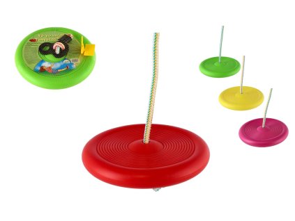 Houpačka Jojo kruh na zavěšení průměr 27cm nosnost 50kg 3 barvy v síťce