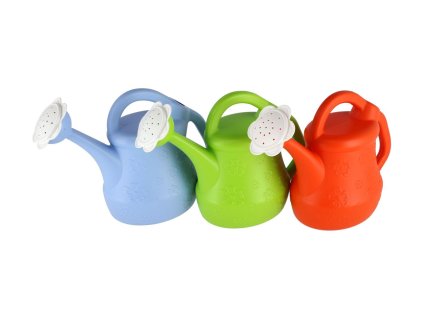 Konvička kytička plast 26x20cm 3 barvy 12m+ 1200ml