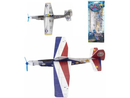 Letadlo házecí soft pěnové polystyrenové model bojový letoun 3 druhy