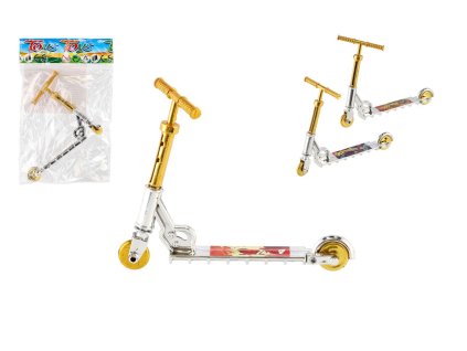 Koloběžka prstová plast 10cm mix druhů v sáčku