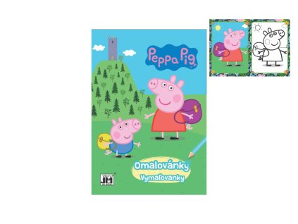 Omalovánky A5 Prasátko Peppa/Peppa Pig 15x21cm