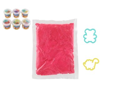 Písek tekutý NARA 200g s vykrajovátky 2ks 6 druhů v plastovém kelímku 9x7,5cm