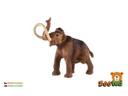 Mamut srstnatý zooted plast 14cm