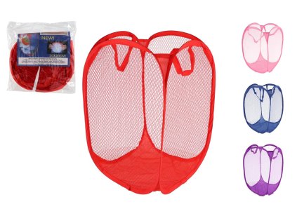 Koš na hračky látkový 50x30cm 4 barvy v sáčku