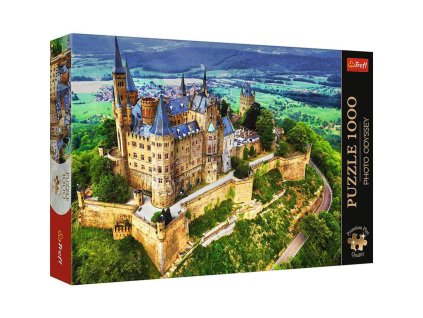 Puzzle Premium Plus - Photo Odyssey:Zámek Hohenzollern, Německo 1000 dílků 68,3x48cm v krab 40x27cm