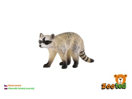 Mýval severní zooted plast 8cm