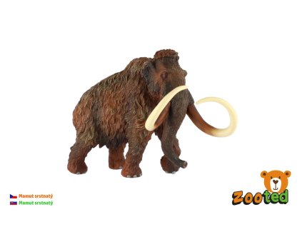 Mamut srstnatý zooted plast 18cm