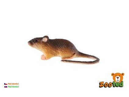 Myš domácí zooted plast 7cm